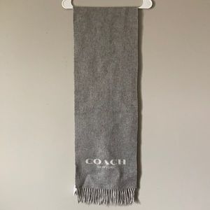 Gray Coach Scarf